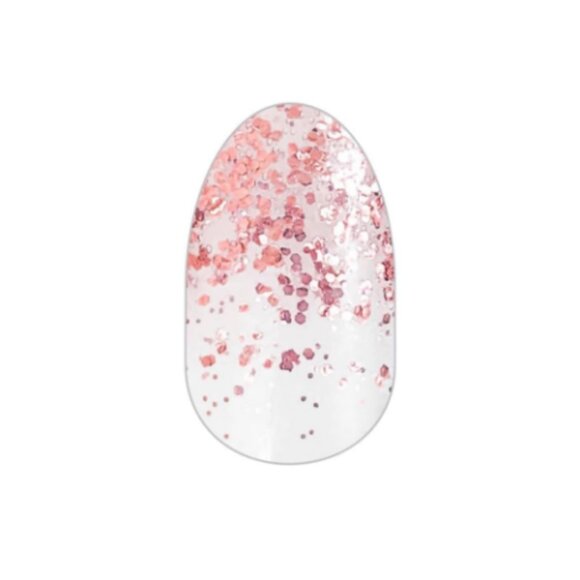 Color Street Other - Color Street Coming Up Rose Gold 100% Real Nail Polish Nail Overlay Strips